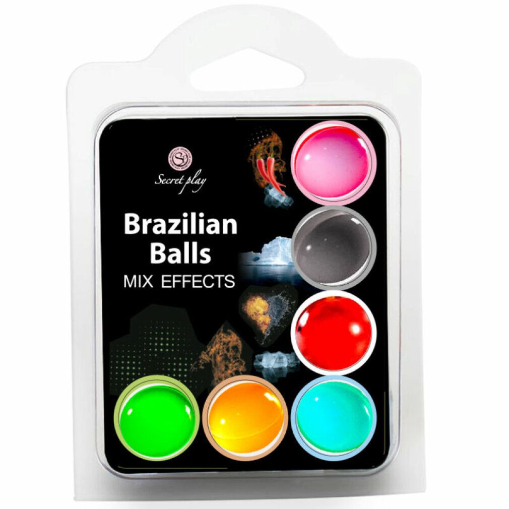 Set di 6 palline brasiliane Effetto mix