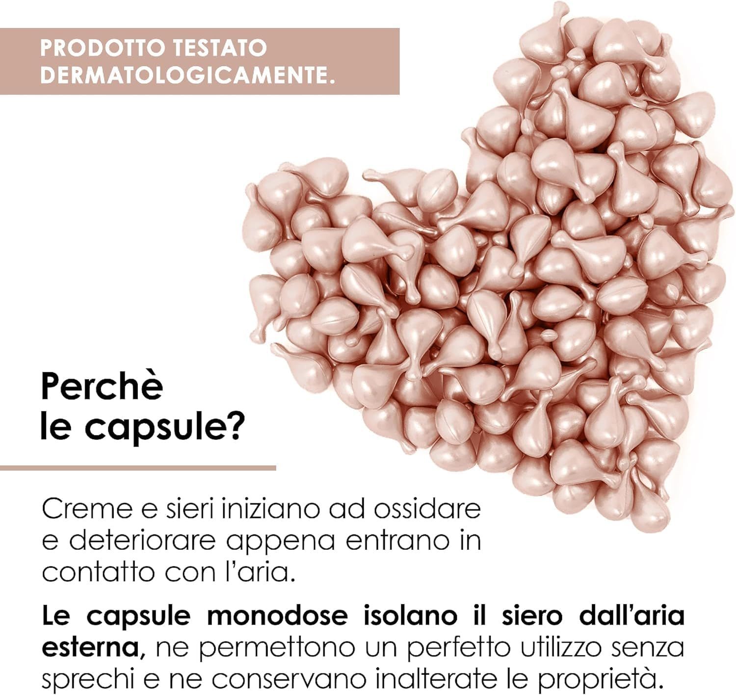 Essenze.me Ceramide Siero Viso e Contorno Occhi Antietà Ristrutturante - 60 Capsule Monodose