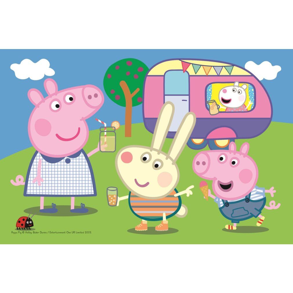 trefl Puzzle Peppa Pig: bambola hüpfende 54 pezzi
