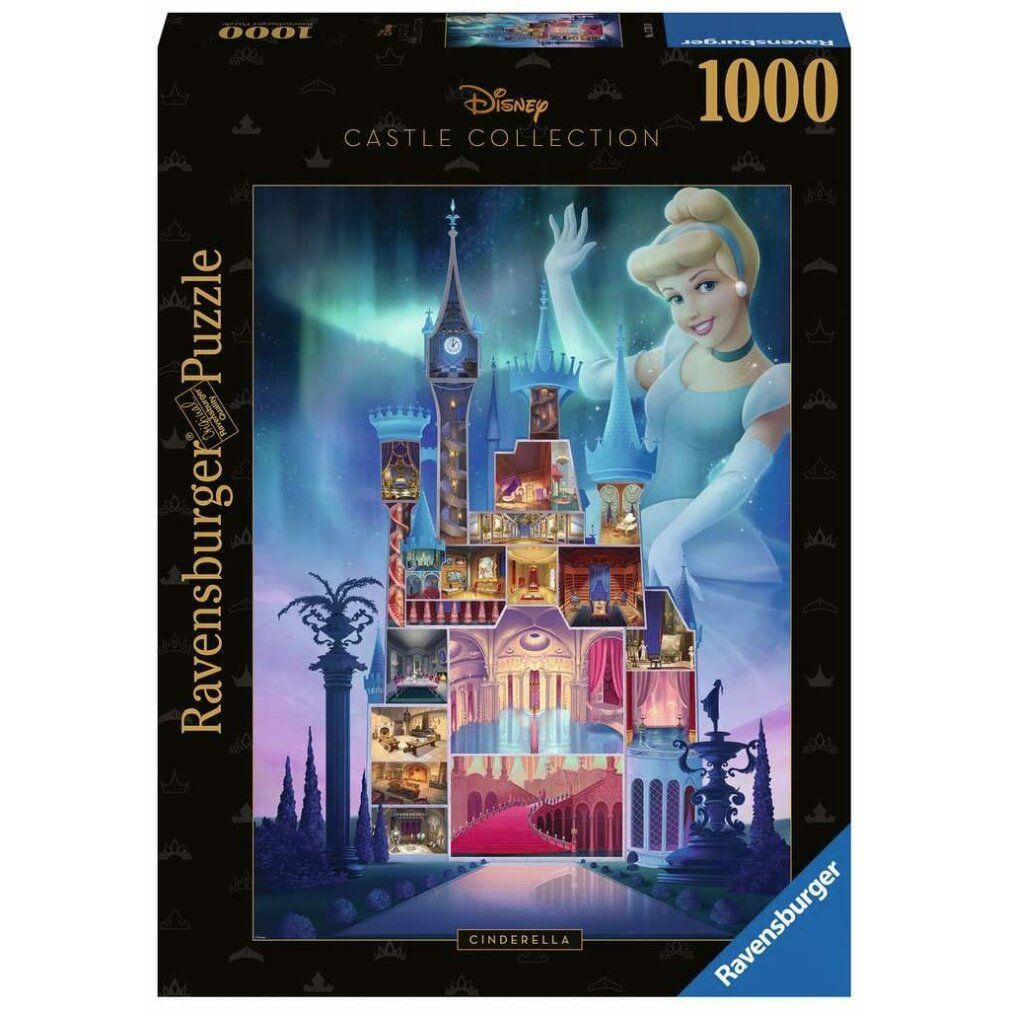 Puzzle Disney Castle Collection Cenerentola (1000 pezzi)