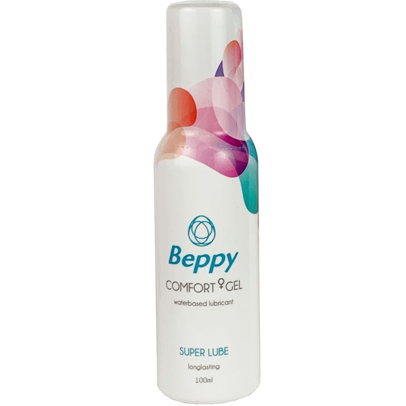 Beppy Comfort Gel Super Lube lubrificante, flacone da 100ml, a base d'acqua, lunga durata.