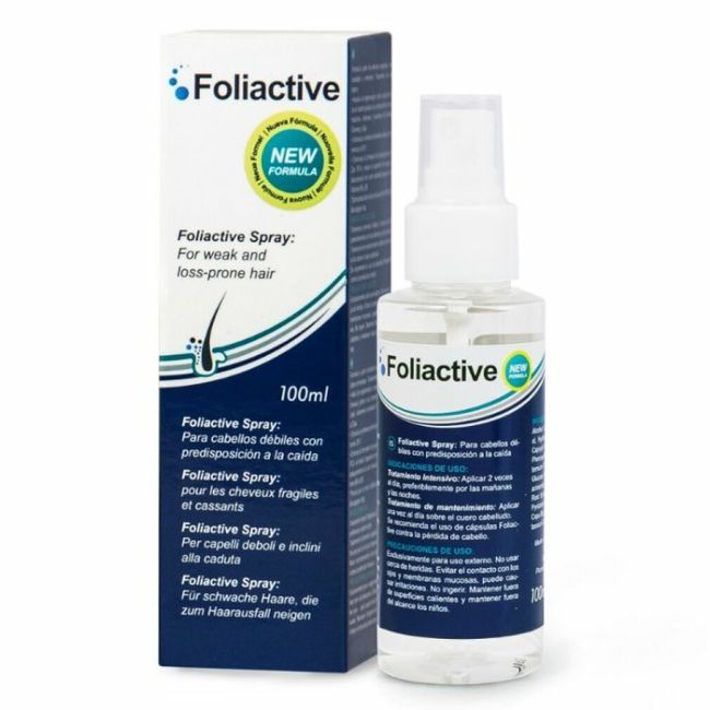 Flacone Foliactive Spray con etichetta, sigillo "New Formula", 100ml.