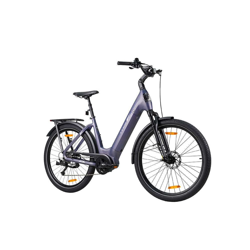 Bici elettrica TTGO Z5, motore centrale da 250 W, batteria da 36 V 18 Ah