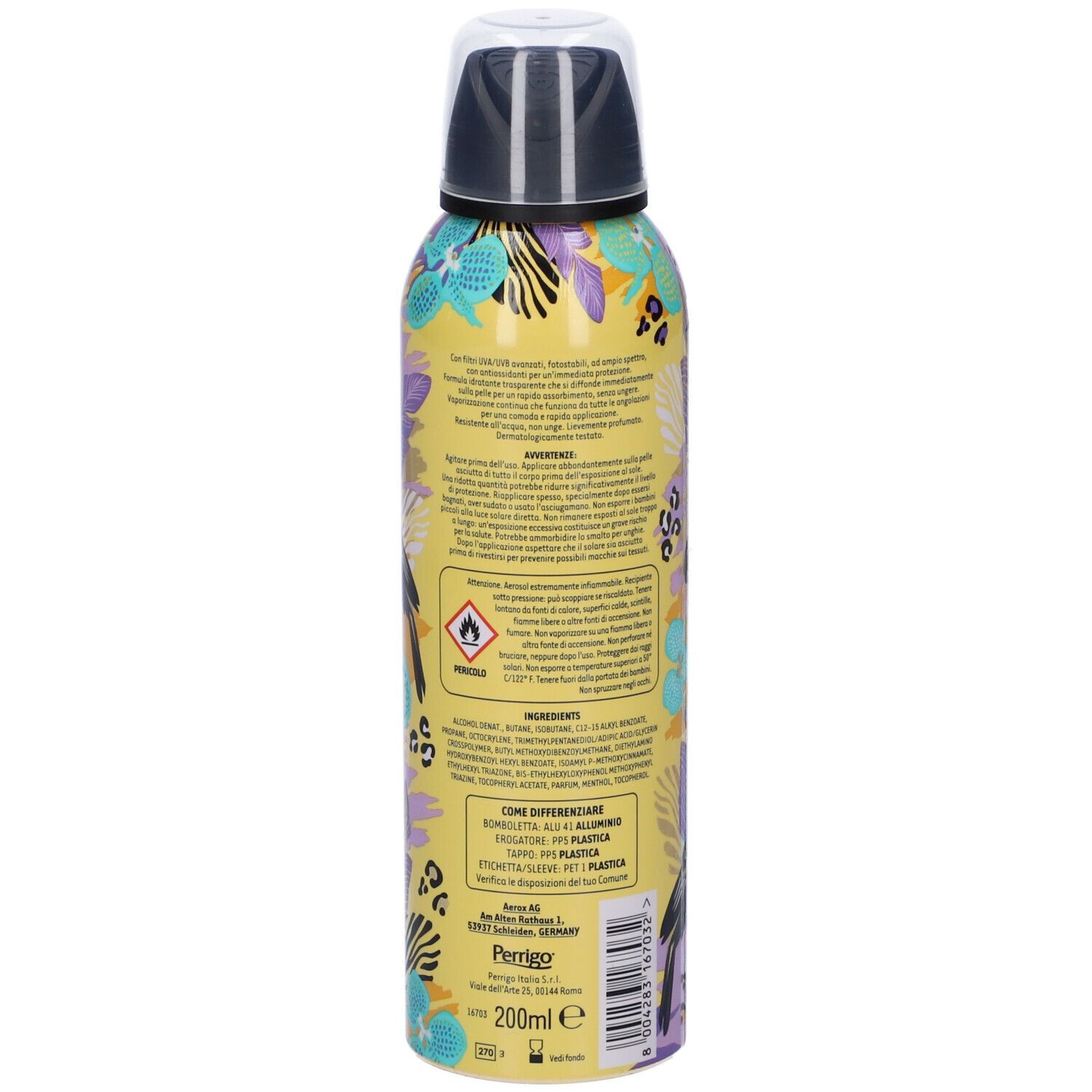 Angstrom Spray Trasparente Spf50 Limited Edition