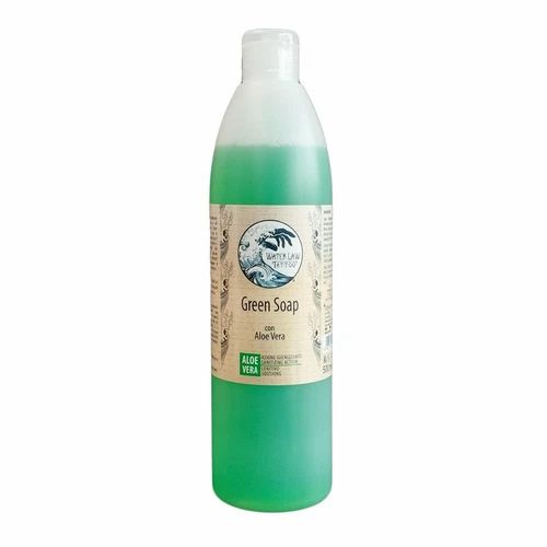 WATER LAW TATTOO GREEN SOAP sapone detergente professionale