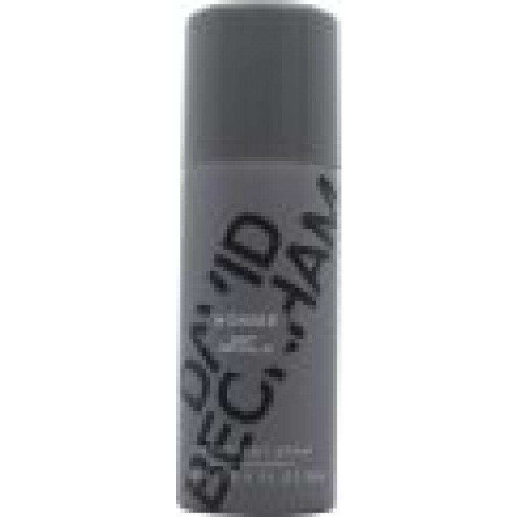 Spray deodorante. Flacone grigio con tappo nero. Scritta 'DAVID BECKHAM HOMME'.