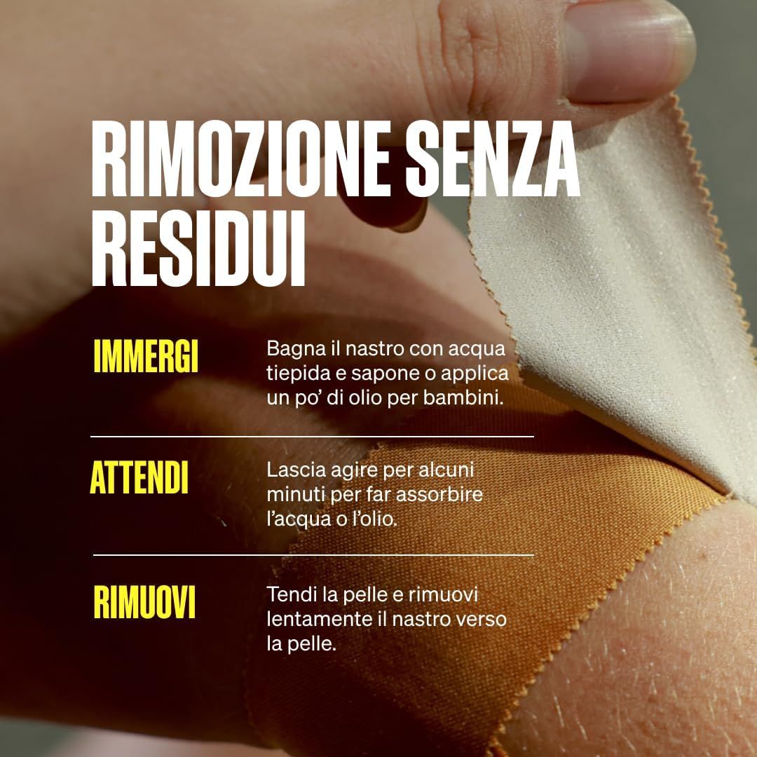 SPORTTAPE Tape Premium in Ossido di Zinco - 3,8 cm x 10 m