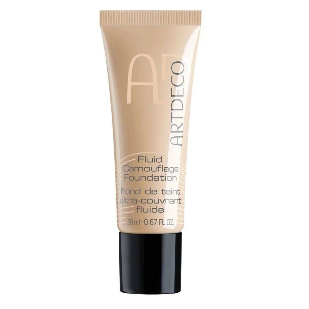 ARTDECO Fluid Camouflage Foundation in tonalità chiara, 20ml.