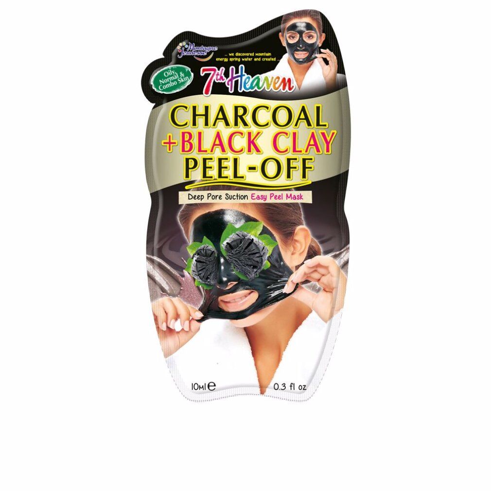 Peel off Charcoal and Black Clay Mask - 7th Heaven