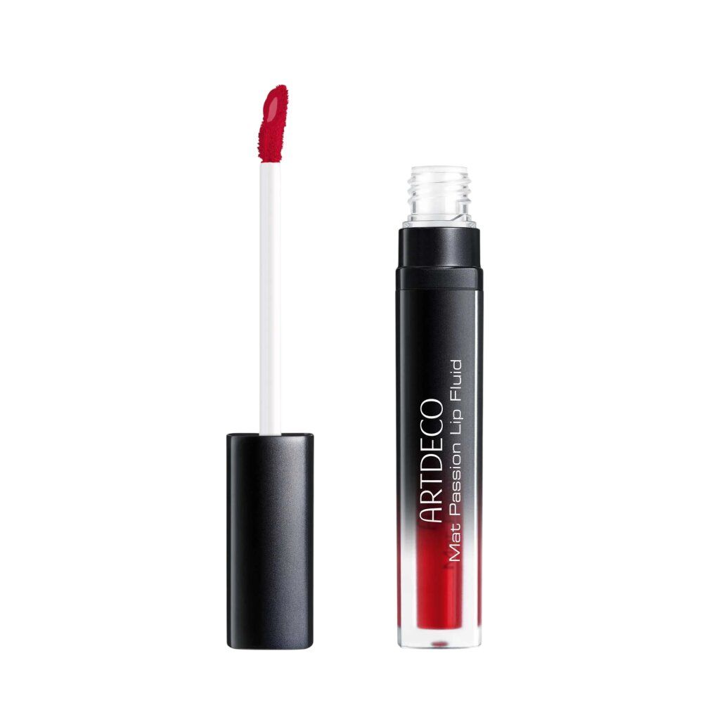 ARTDECO Mat Passion Lip Fluid rosso con applicatore.