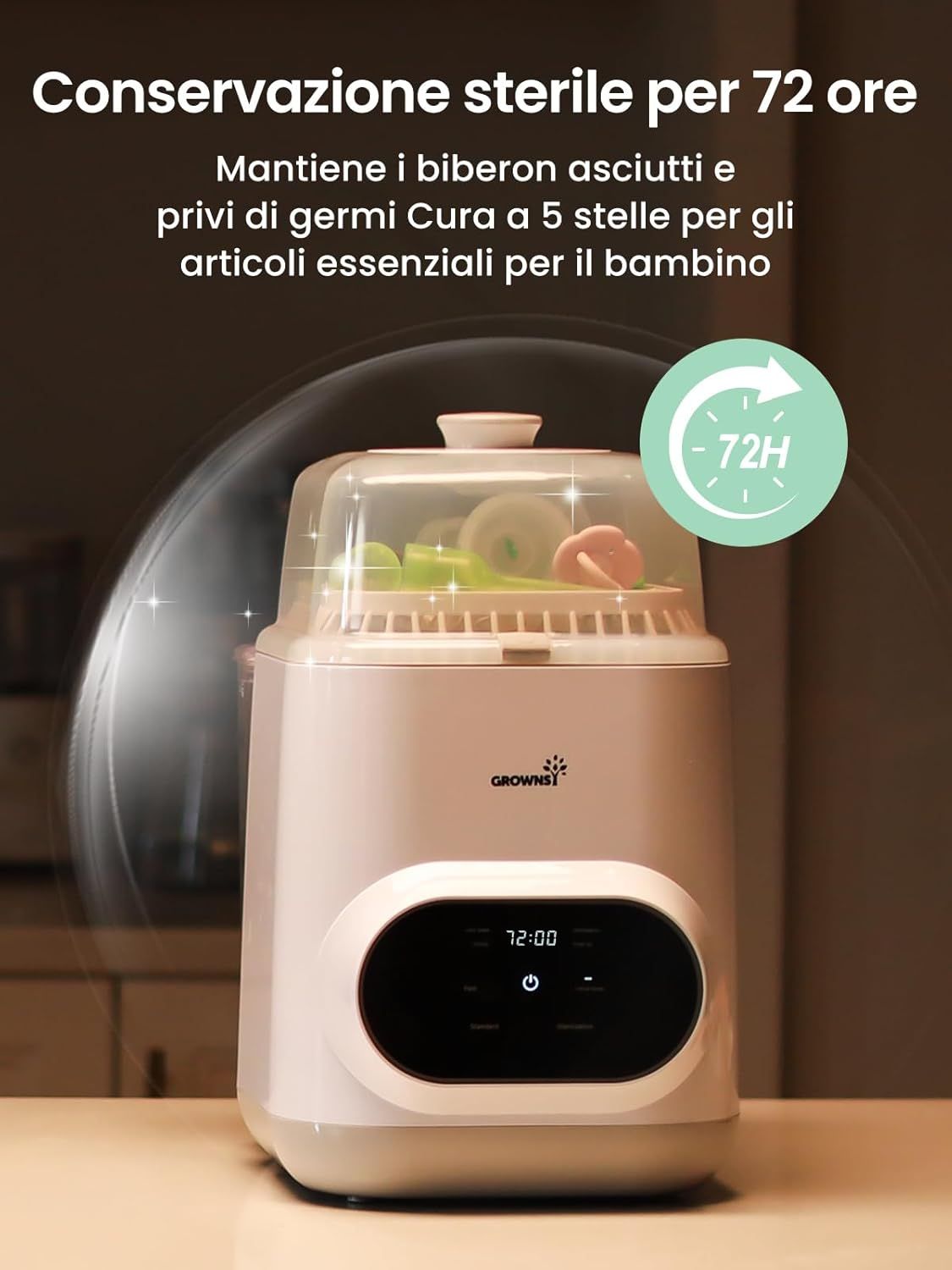 Lavabiberon Pro tutto in uno Grownsy