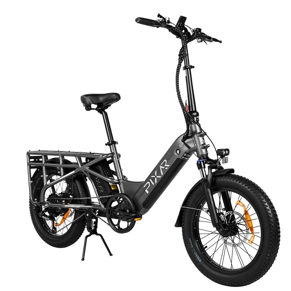 Bici elettrica da carico PIXAR Plus7 con batteria da 48 V 10 Ah, 20 pollici