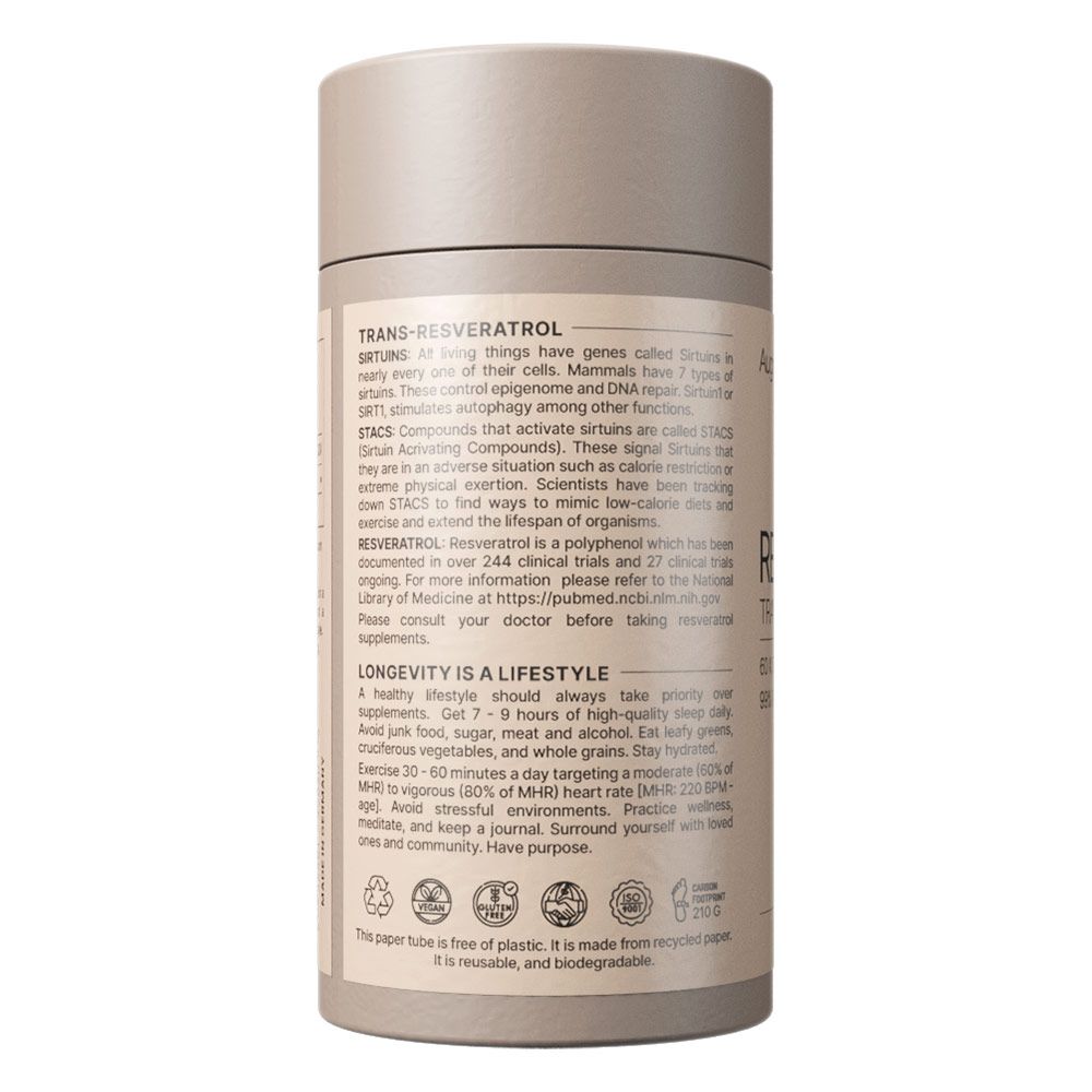Augment Life Trans-Resveratrolo Capsule