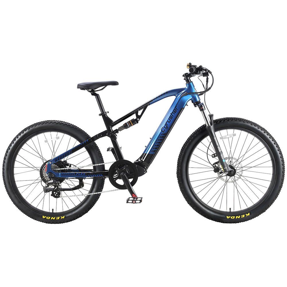 Cyrusher Flex Bicicletta elettrica full suspension, 48V 15Ah