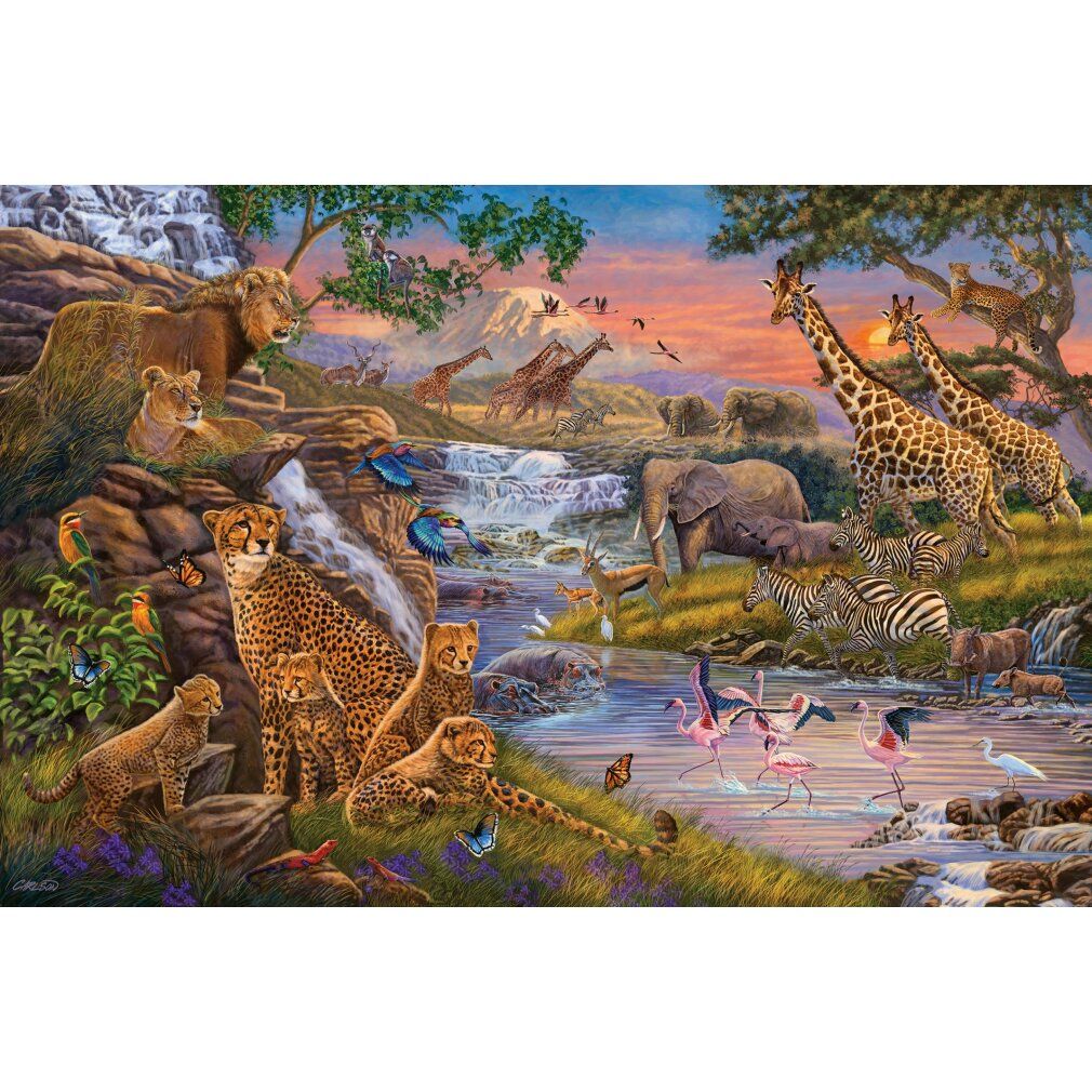 ravensburger Puzzle del Regno Animale 3000 pezzi