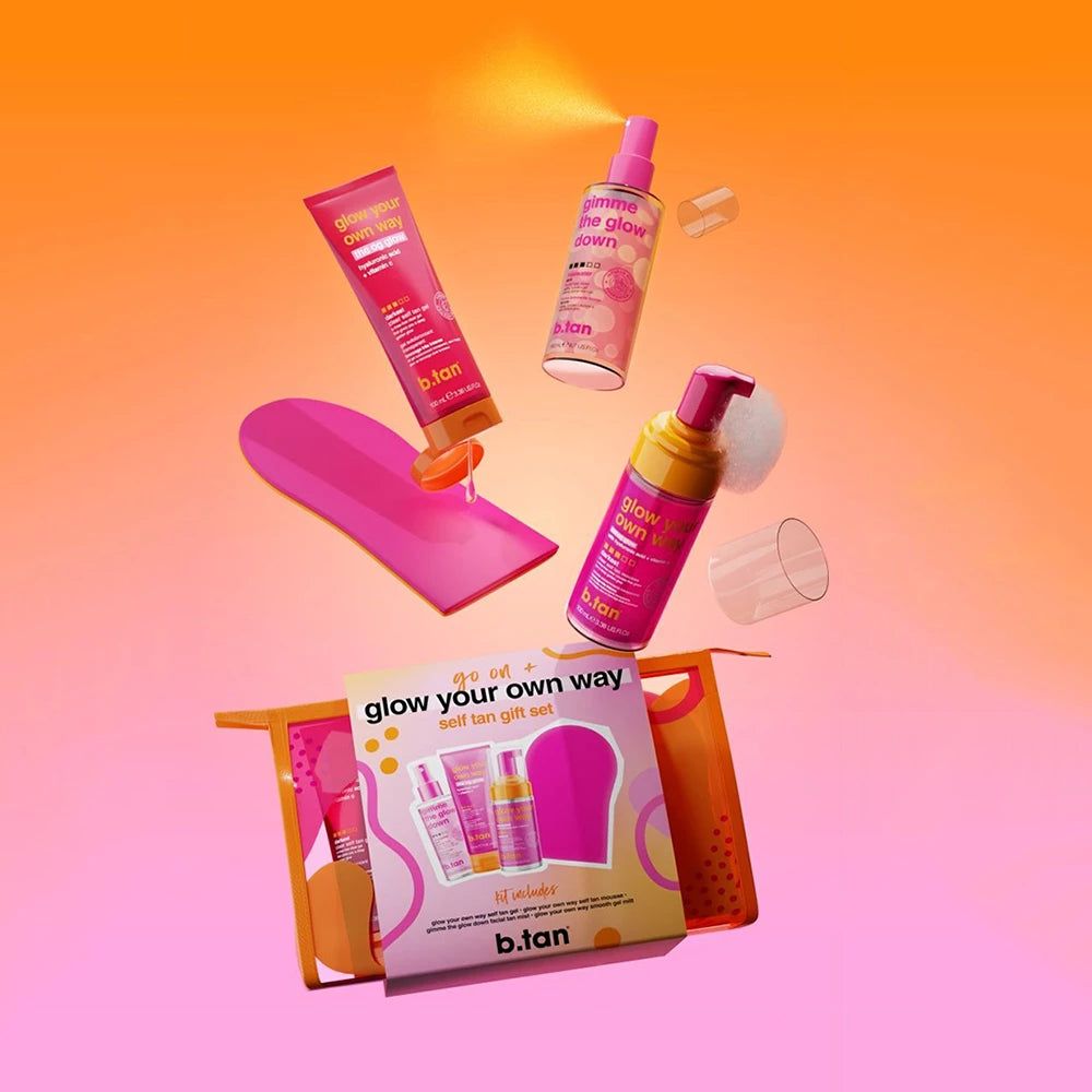 Kit autoabbronzante b.tan Go On and Glow Your Own Way