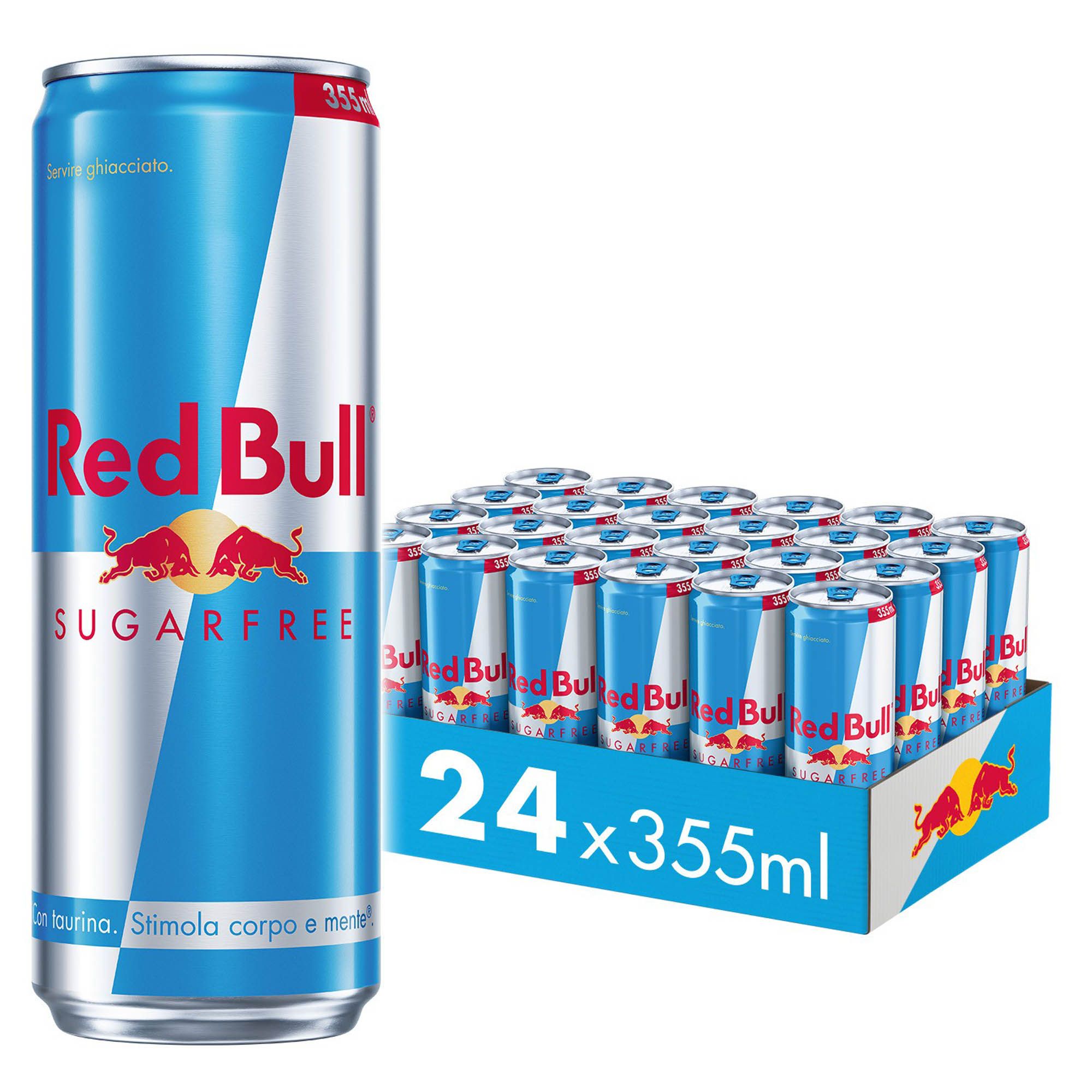 Red Bull Energy Drink, Senza Zuccheri, 355 ml