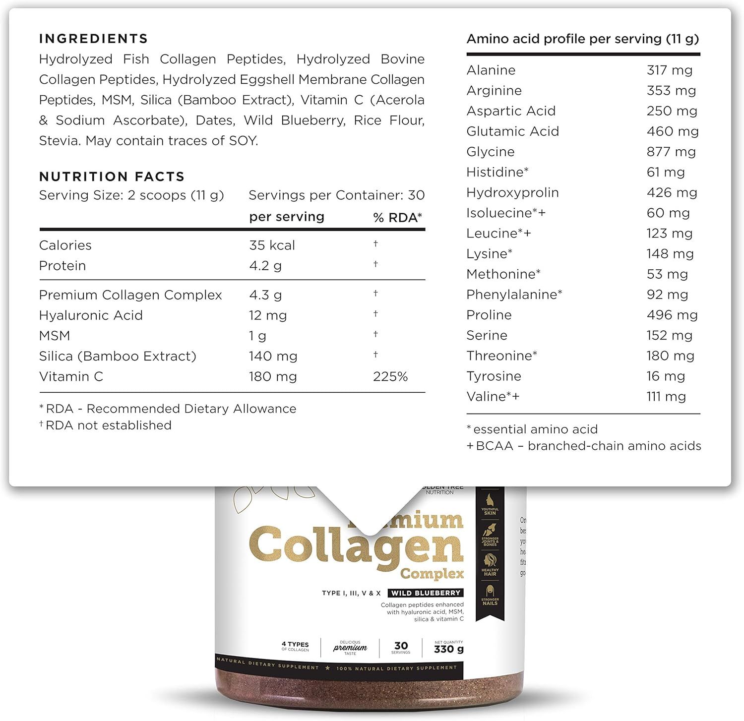 Golden Tree Premium Collagen Complex