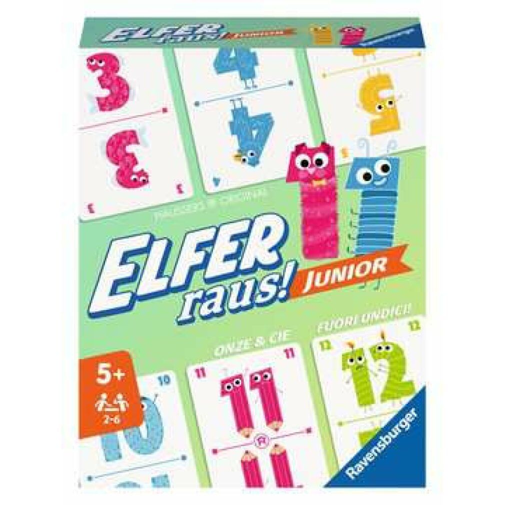 Ravensburger Elfer! Junior, gioco di carte