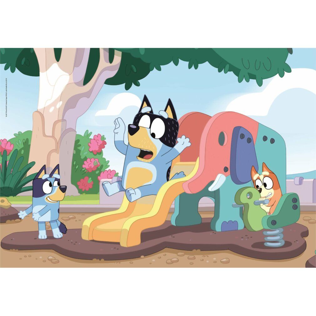clementoni Puzzle Bluey 104 pezzi