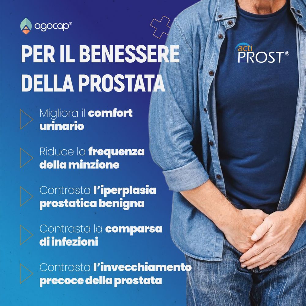 Actiprost Integratore alimentare per la prostata con serenoa repens ed epilobio