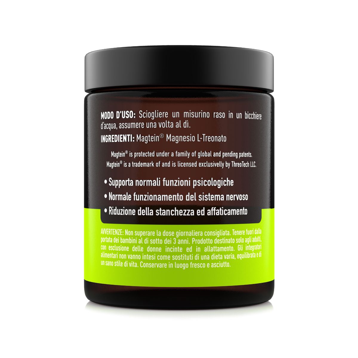 Natoo Magtein® - Puro Magnesio Treonato in polvere