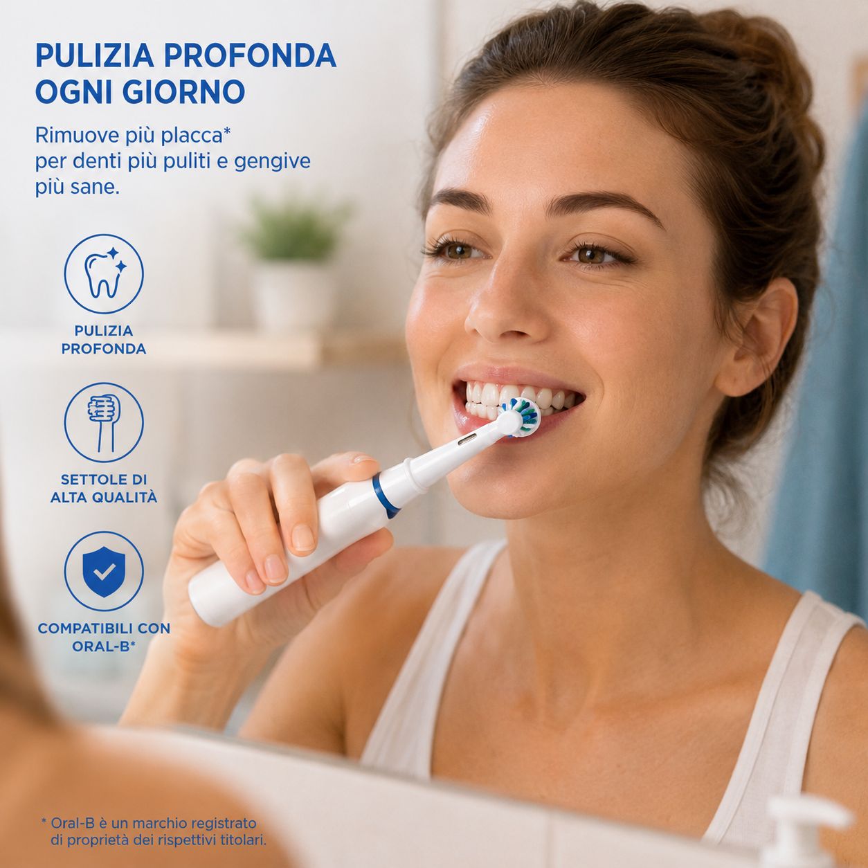 BRAND ITALIA - Testine Compatibili Oral B