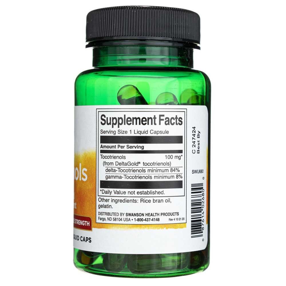 Retro del flacone con informazioni nutrizionali e dettagli del prodotto.