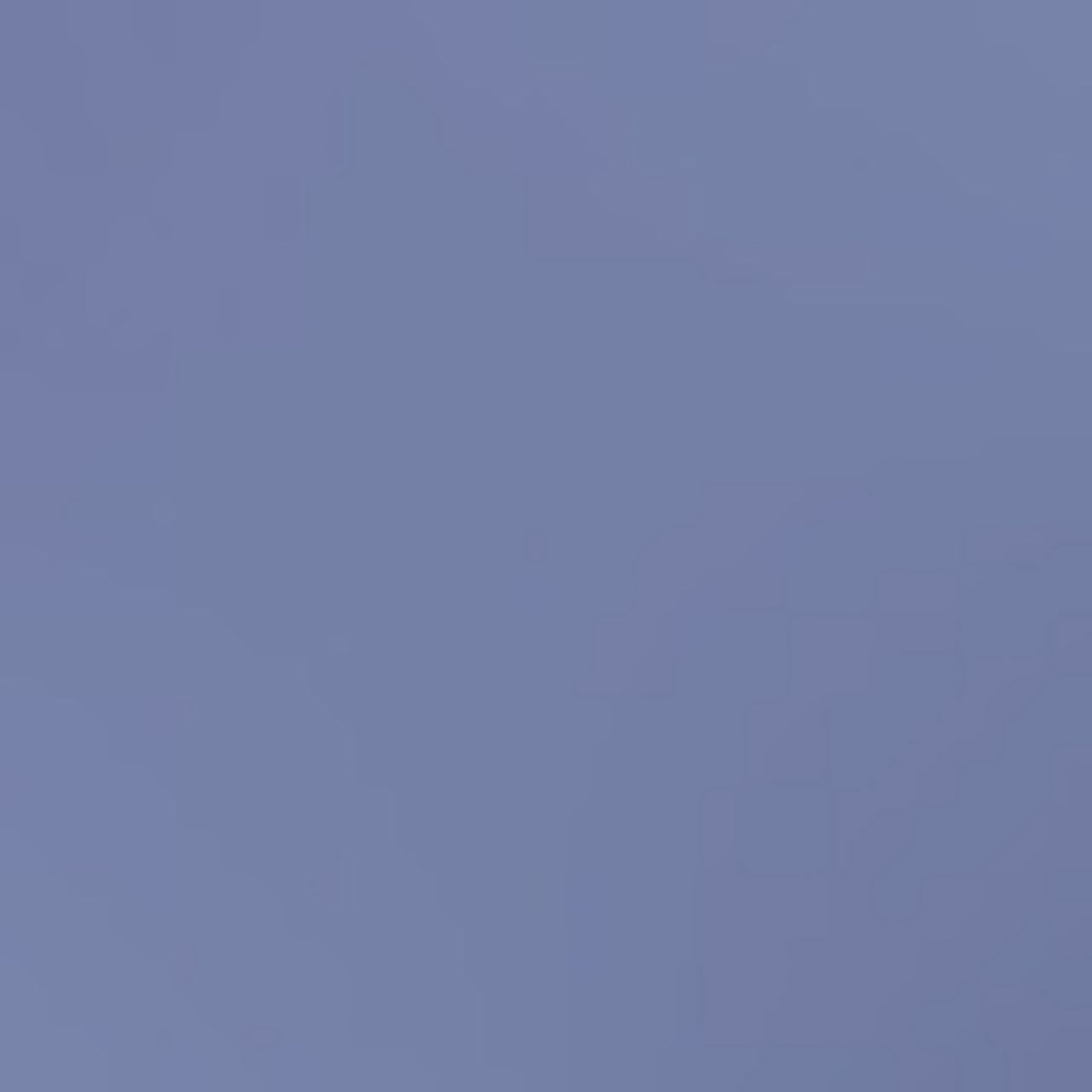 Sfondo blu unito. Nessun prodotto o testo visibile.