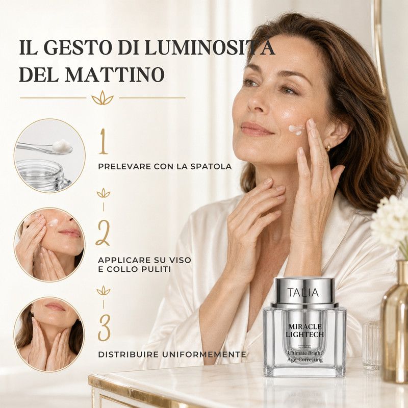 Talia Heaven's Dew 2% Acido Ialuronico 5% Complesso Peptidico Crema Rassodante Anti-Rughe.