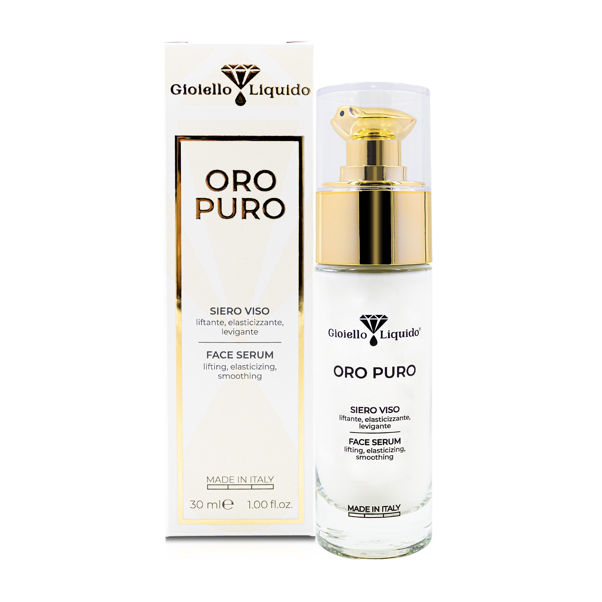 Gioiello Liquido Siero Viso "Oro Puro"