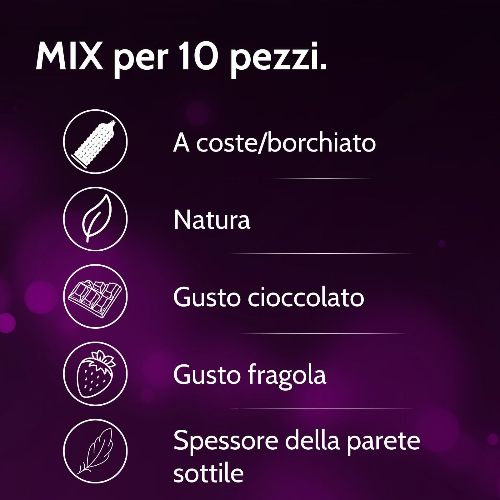 Vibratissimo Preservativi Mix 53mm