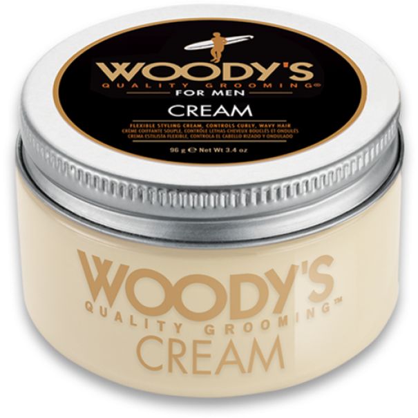 Woody's Cream Crema Per Capelli Ricci E Mossi 96 GR