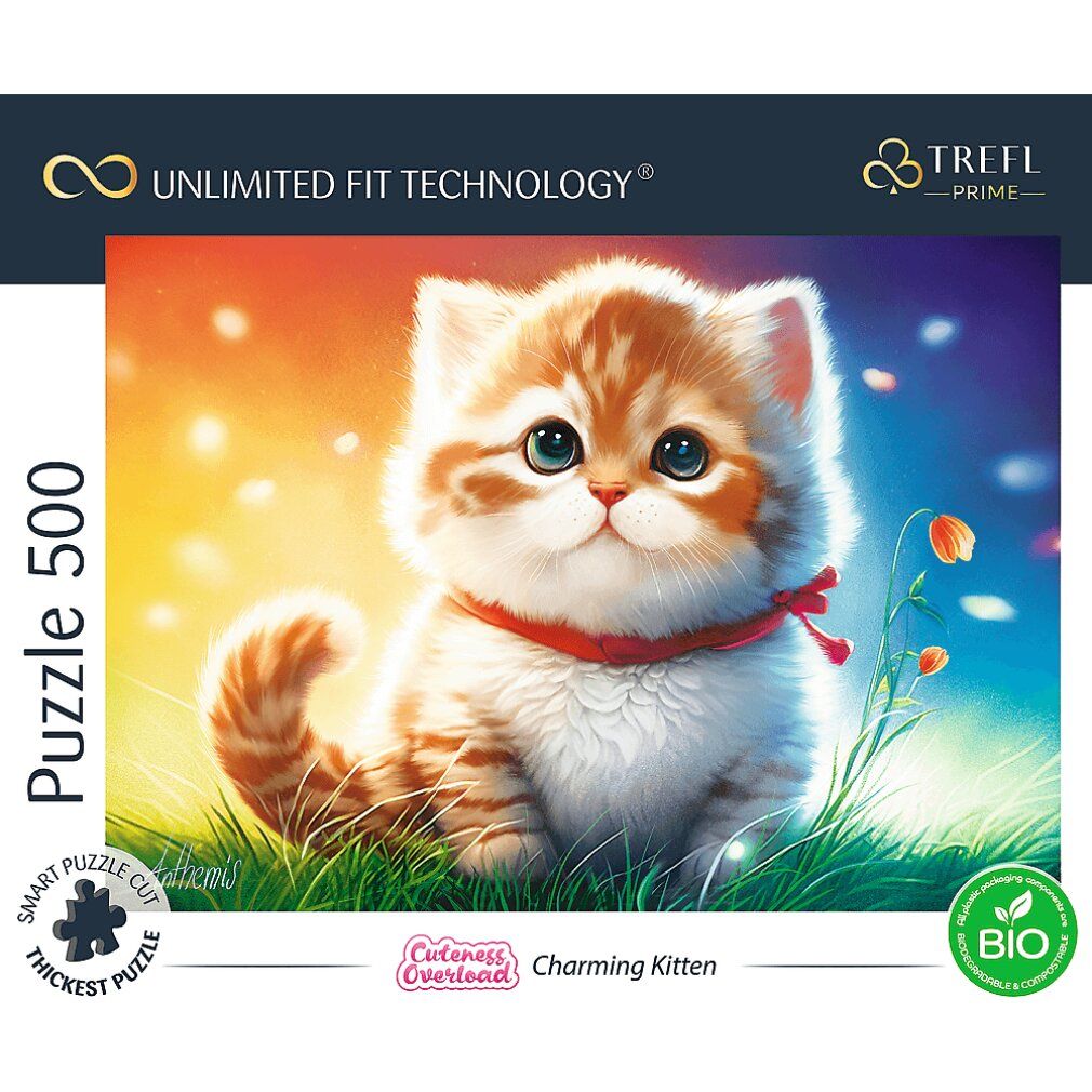 Puzzle trefl uft: sovraccarico di bellezza: 500 pezzi