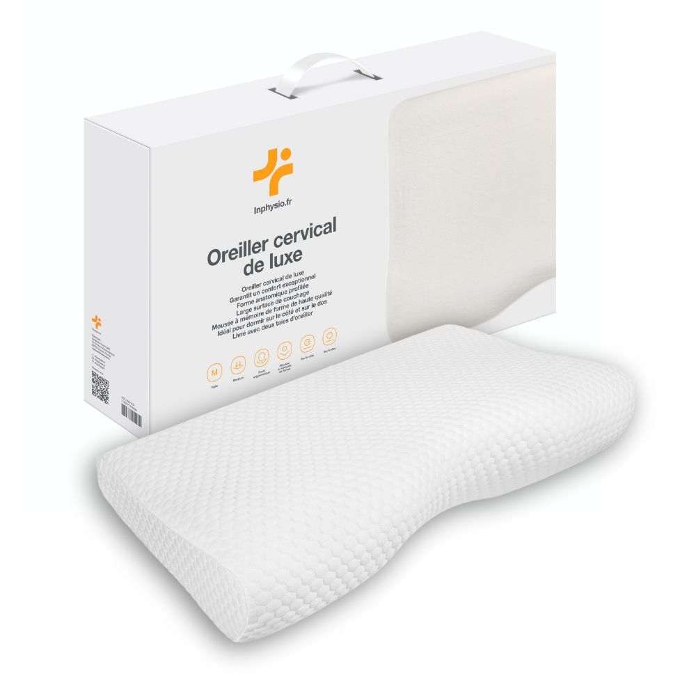 INPHYSIO Cuscino DELUXE + Federa FRAICHETOUCH