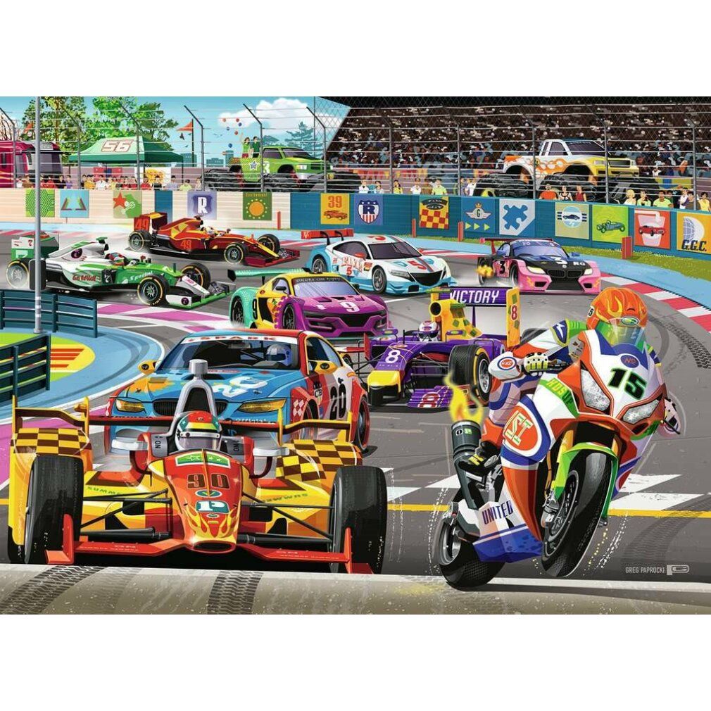 Puzzle ravensburger Racing Rallye 60 pezzi