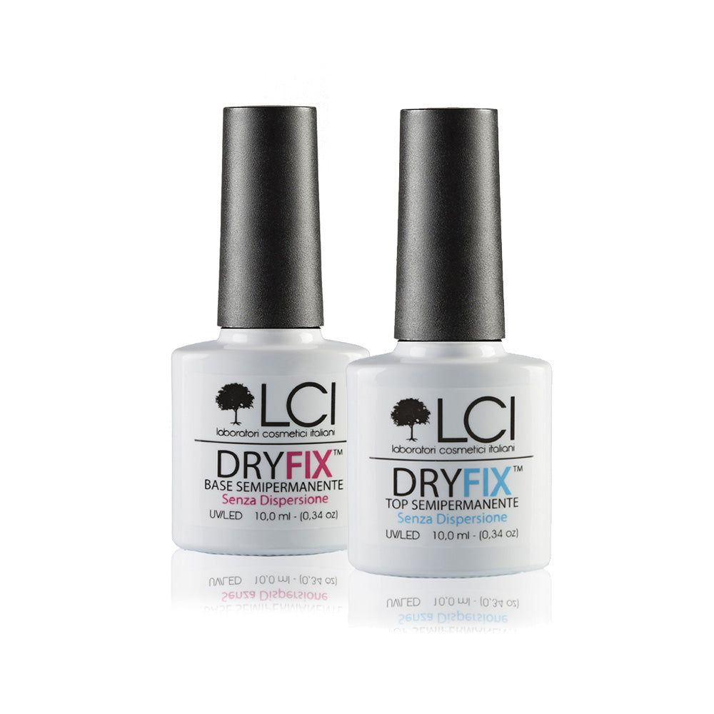 LCI Cosmetics - Combo Pack: Base Coat DryFix 10 ml + Top Coat DryFix 10 ml