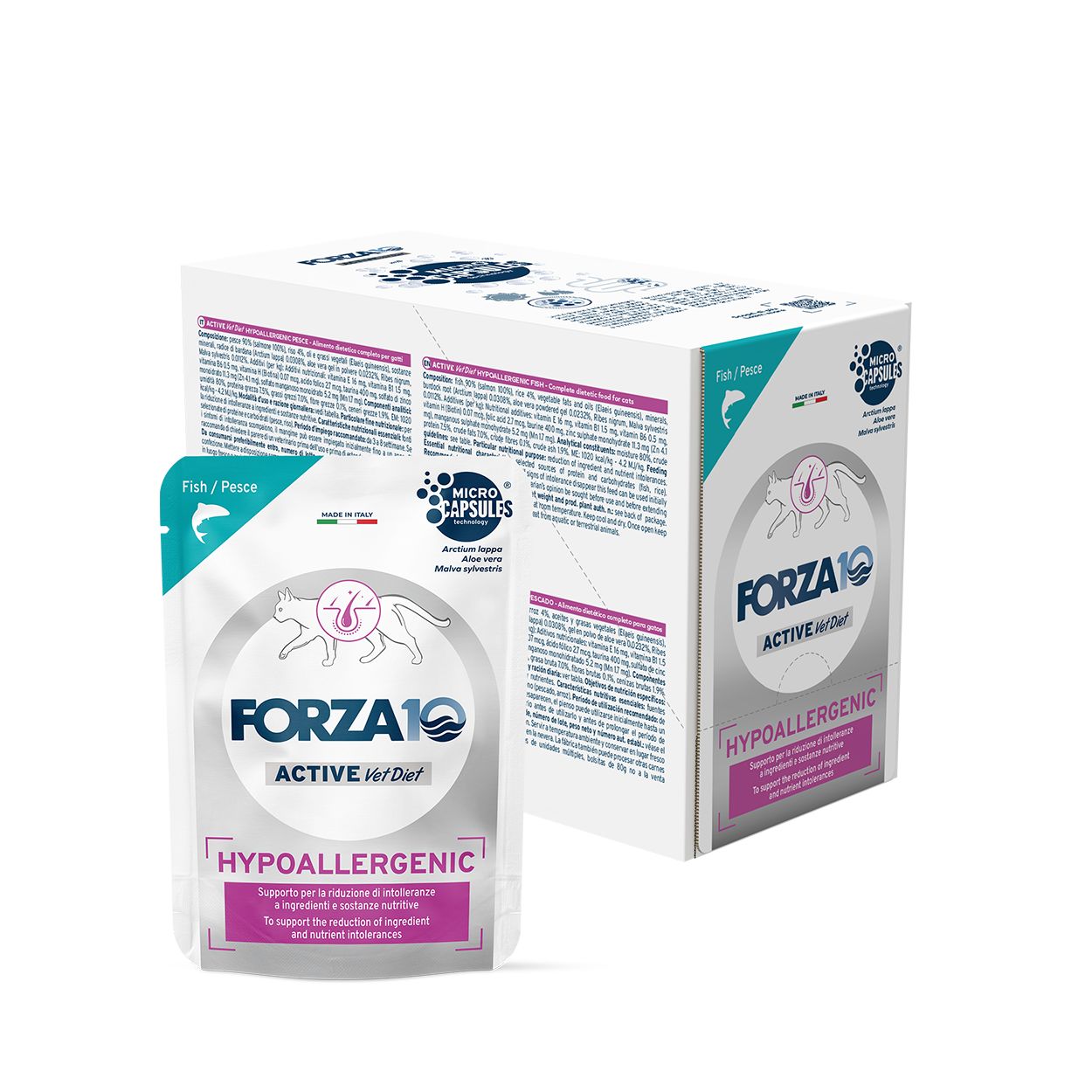 Forza 10 Gatto Act Hypoallergenic Pesce