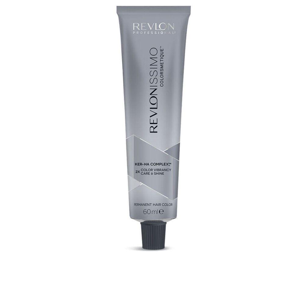 Colorazione Revlonissimo Colorsmetique. Tubo con Ker-HA Complex. Colore permanente. 60 ml. Tonalità grigia.