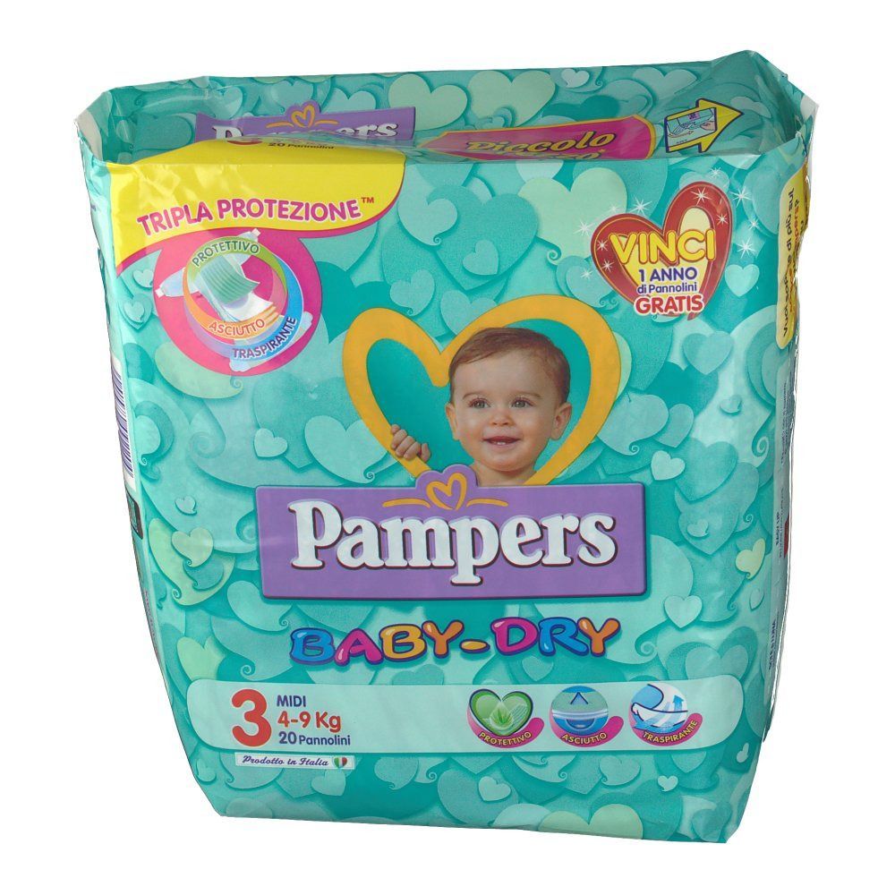 Pampers Baby Dry 3 Midi