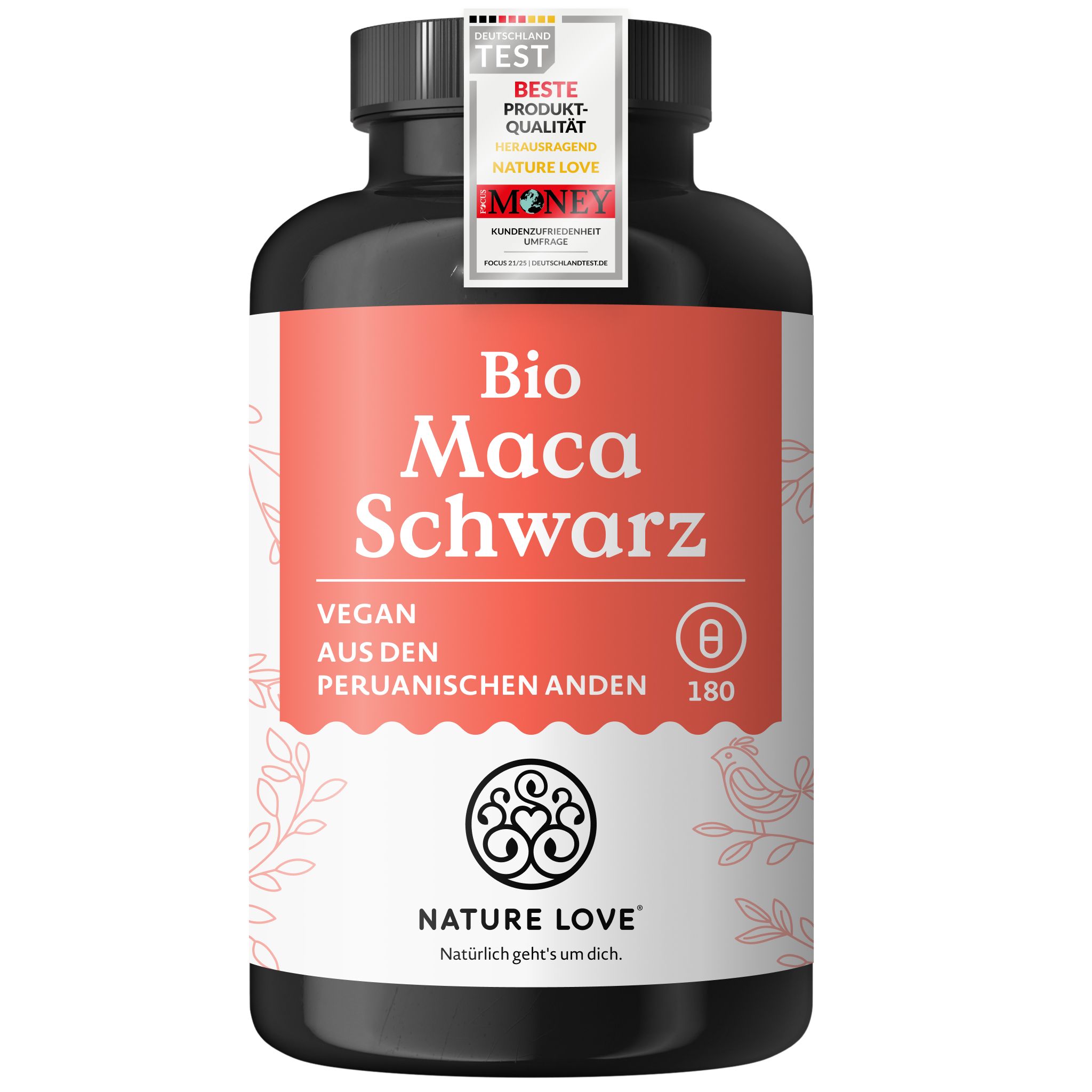 NATURE LOVE® Maca nera biologica