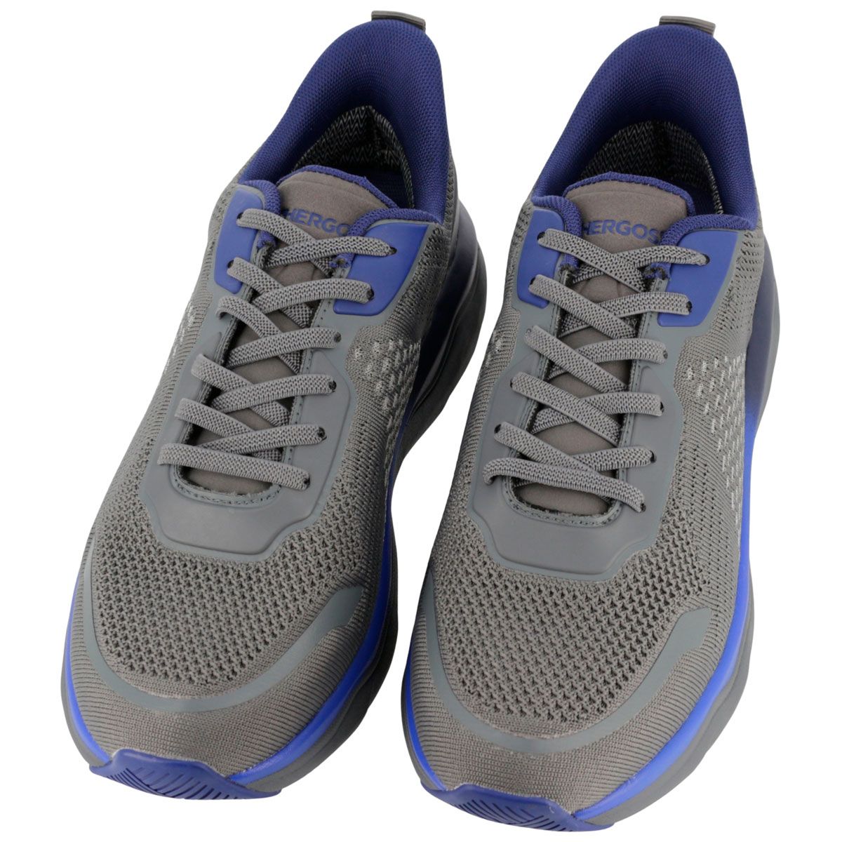 Sneaker marrone da donna con zip e lacci, dettagli lucidi.