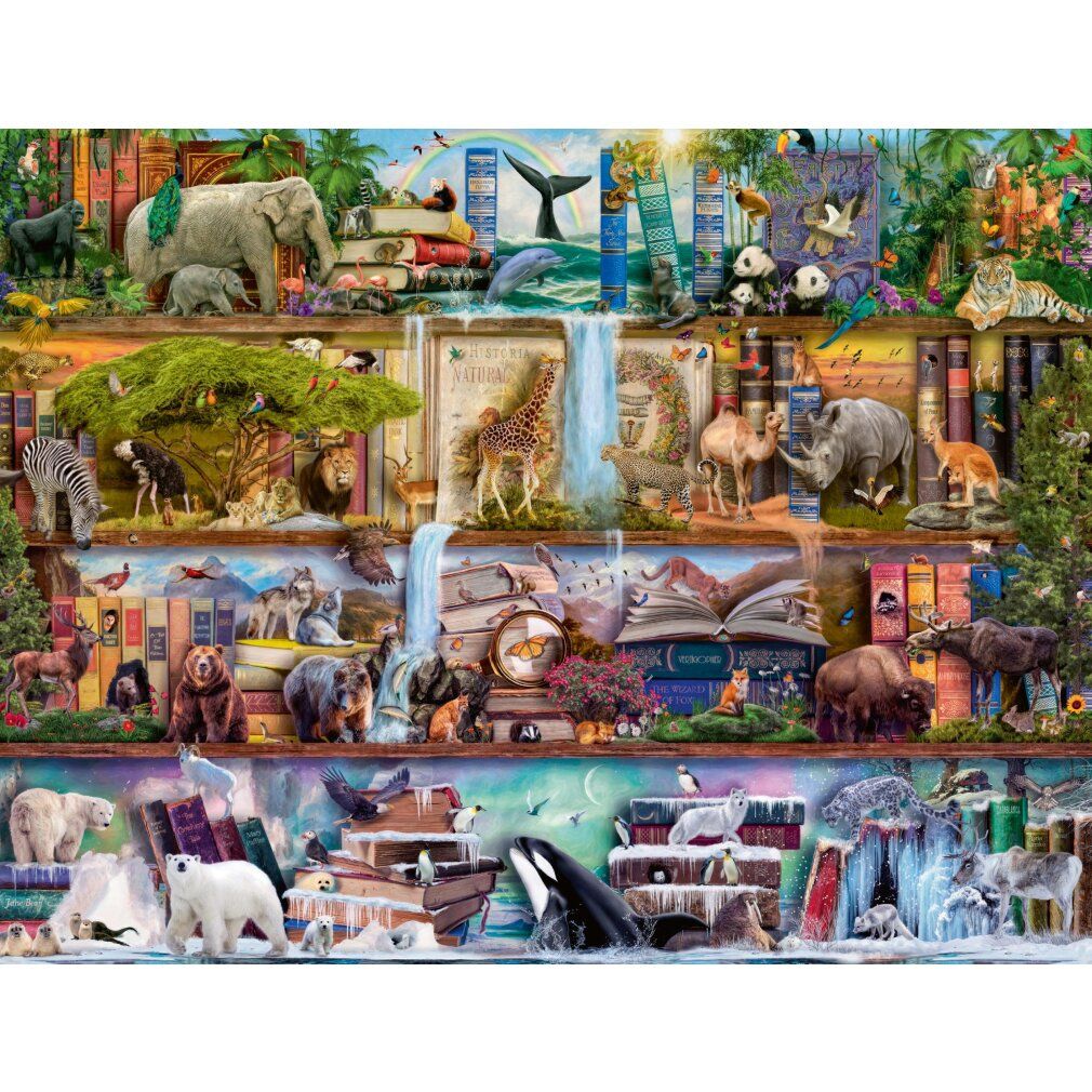 Puzzle ravensburger Regno degli animali selvaggi 2000 pezzi