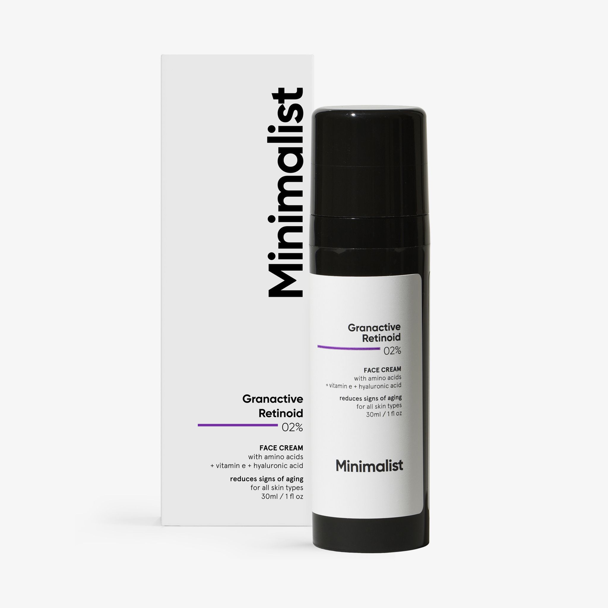 Minimalist Granactive Retinoid 02% Face Cream