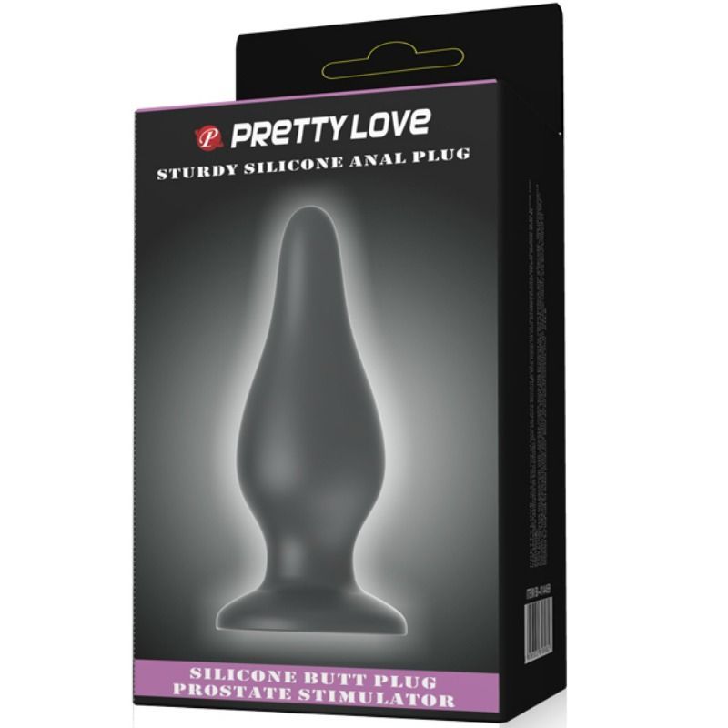 Confezione Pretty Love: scatola nera con immagine del prodotto e testo.