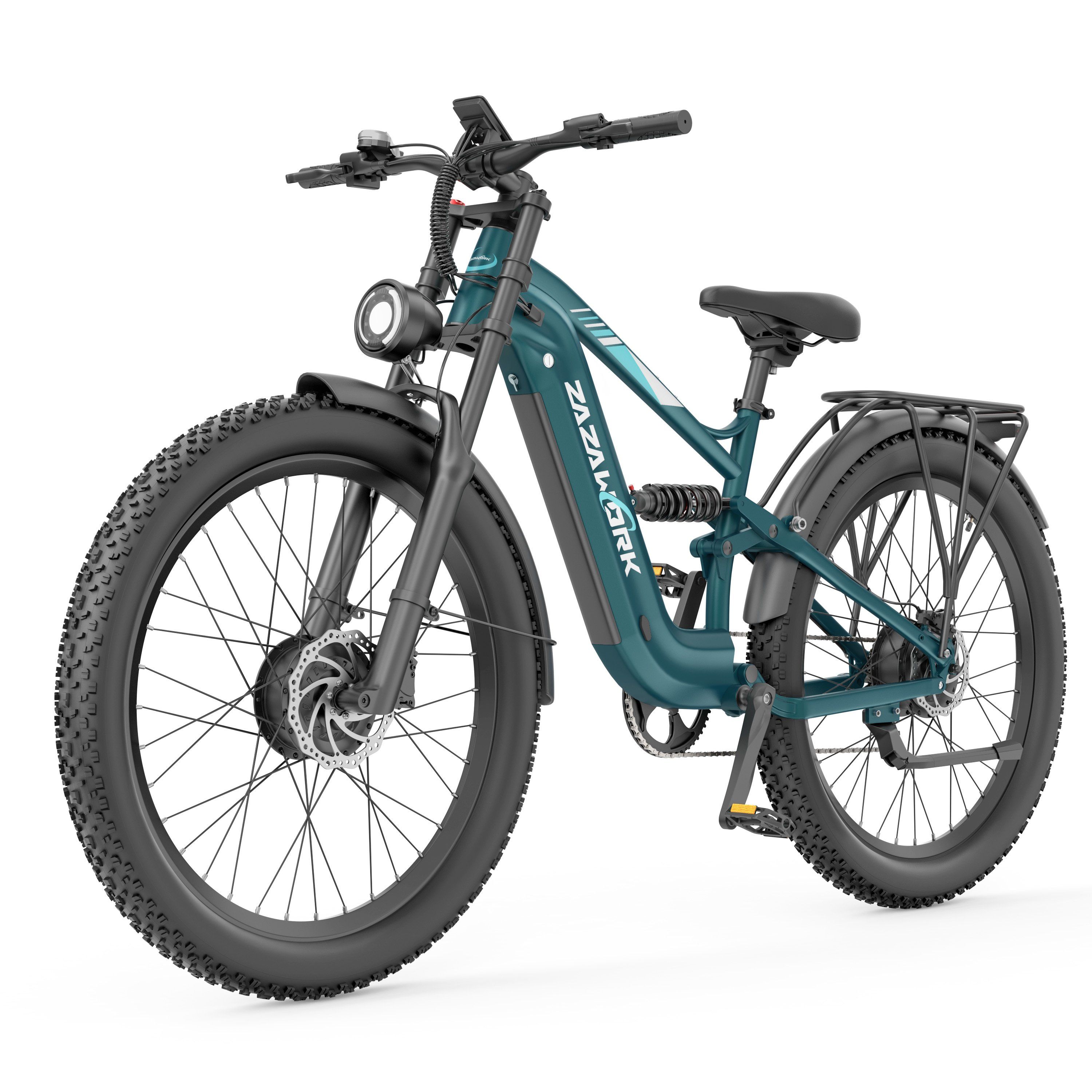 ZAZAWORK CF500 PRO Bicicletta elettrica fuoristrada con batteria da 48 V 20 Ah
