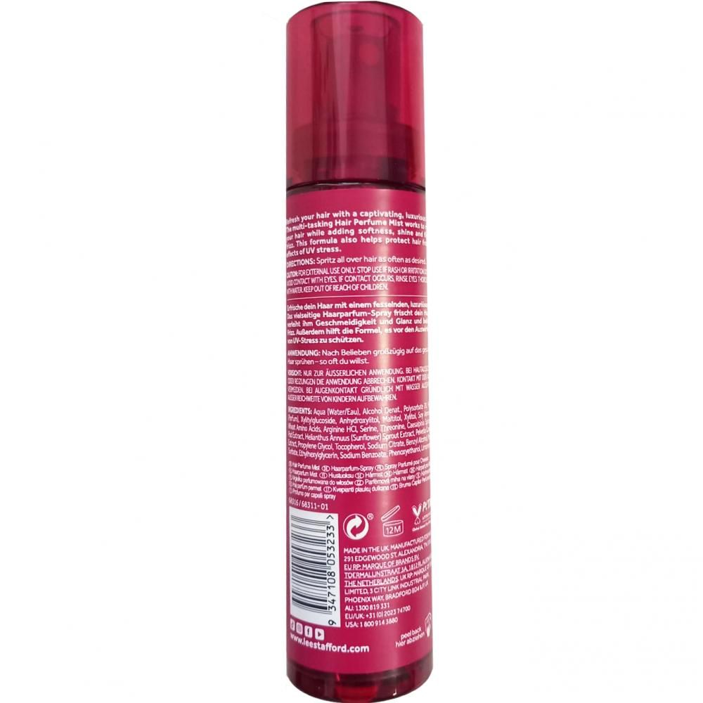 Lee Stafford Red Idol Hair Perfume Mist – gelsomino & legno di cedro