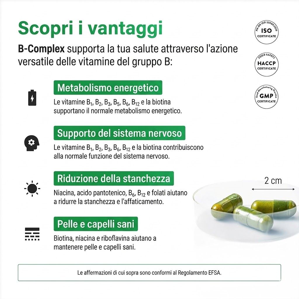 Bio Medical Pharma Capsule Complesso di Vitamine B