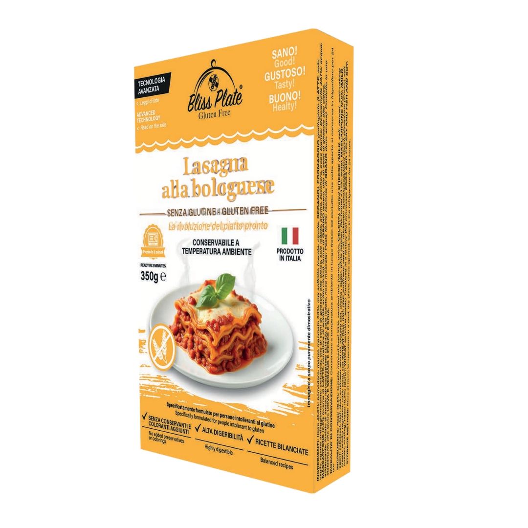 Lasagna Bolognese Senza Glutine - Bliss Plate