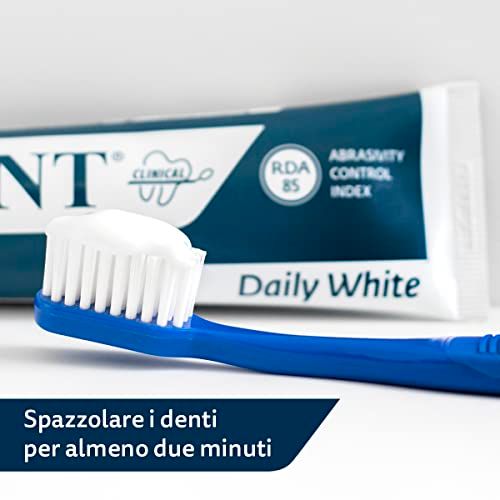 President KIT 6 Dentifricio White Sbiancante Menta Piemontese RDA 85 - 6x75ml